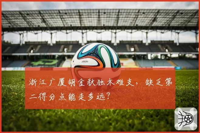 浙江广厦胡金秋独木难支,缺乏第二得分点能走多远?